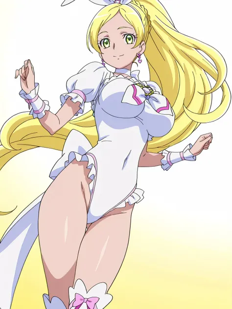 score 9 、score 8 up、score 7 up、source anime、傑作、best quality、best resolution、best image quality、Very detailed face、Very detailed eyes、very detailed、anime coloring、anime screencap、anime screenshot、official art、1girl、cure rhythm、female character is wearing a ...