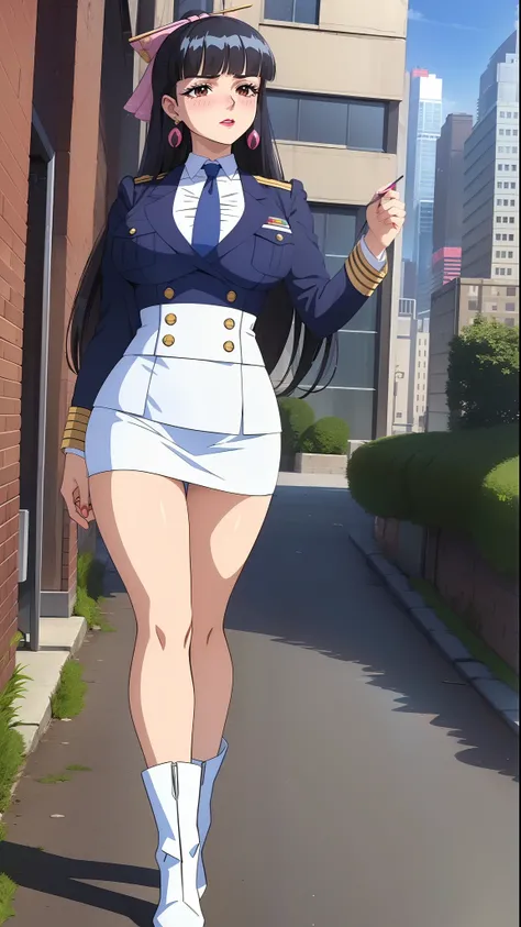 (masterpiece, highres, best quality:1.3), 8K, highly detailed, intricate, colorful, vibrant image, sharp focus, hentai, 4K,
Agatha, 1girl, battle stance, confident look, kicking, sunny weather, (blush:1.1), blue sky, skyscrapers, full body shot,
black hair...