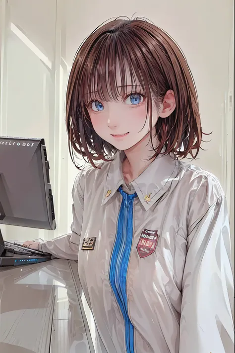 ((Highest Quality)), (very detailed), (High Definition CG Composite 8K Wallpaper), 高いly detailed,  高い-definition raw colbor photos, professional photo shoot,  Depth of Written Boundaries,Convenience store in hell，girl clerk ，Customers with different shapes...