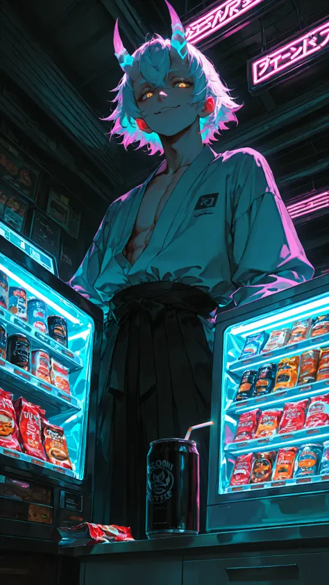 (neon aesthetic, vibrant colors, fluorescent, luminescence, chromatic lighting, moody lighting, dramatic shadows, bloom lighting, colored shadows, masterpiece: 1.3, 8k:1.3, Highest quality:1.3, detail:1.3, high resolution:1.3, digital painting, super detai...