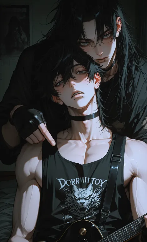 (moody lighting, dramatic shadows, bloom lighting, colored shadows, Ink Style, best quality, soft lines, clear details, masterpiece:1.3, 8k:1.3, Highest quality:1.3, detail:1.3, high resolution:1.3, digital painting, super detail),
(cinematic, medium shot,...