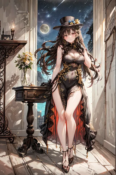 Midnight Auction,Midnight Auctioneer,Woman Who Hits a Hammer,Secrets That Can Be Auctioned,Auction House in the Dark,high resolution,Realistic,miniature painting,still life,photograph,HDR,High Key,perfect composition near the entrance,Superb Light and Dark...