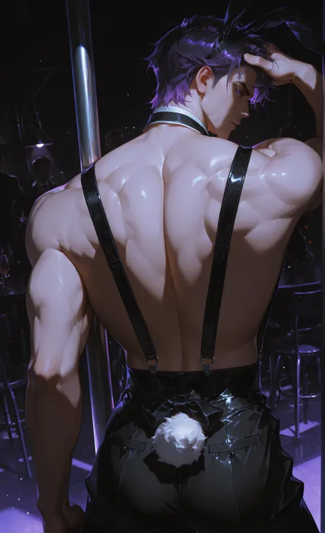 (dark background, digital art, dramatic shadows, bloom lighting, colored shadows, masterpiece:1.3, 8k:1.3, Highest quality:1.3, detail:1.3, high resolution:1.3, digital painting, super detail, 1male, A manly face, rough facial features, hip-high frame), ci...