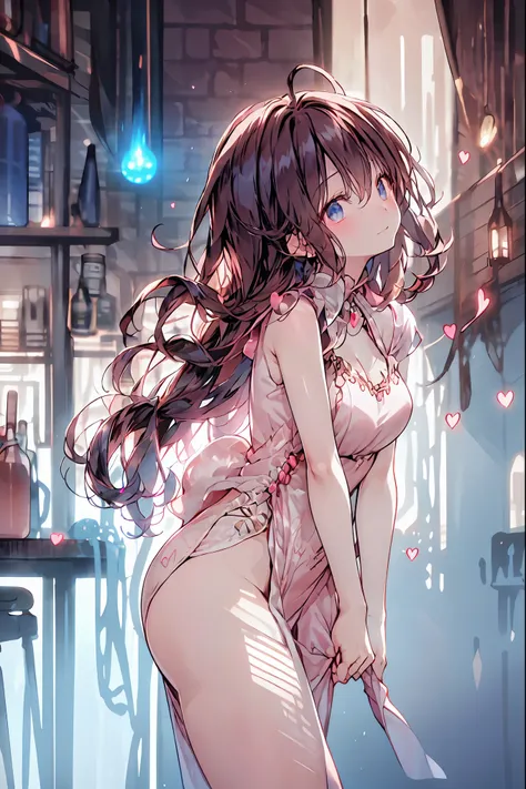 Bunny ears、Bunny Girl in the Tavern,Under the Shiny Neon Lights,Bunny Girls Listen to the Hearts of Customers,Selling Escapist for a Moment,active，Attractive Poses,Rich Proportions,plump curves,beautiful face,Glossy Hair,Glittering Costumes,meteor、空から降り注ぐm...