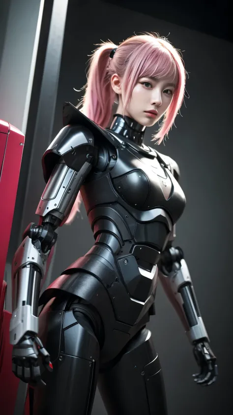 (((masterpiece))), well-drawn, (photo real, realism texture), (top Quality, High Quality:1.3), (top resolution, high resolution), ultra detailed, (high detailed), science fiction, beautiful robot girl, artificial product skin, Silky smooth face, white chee...