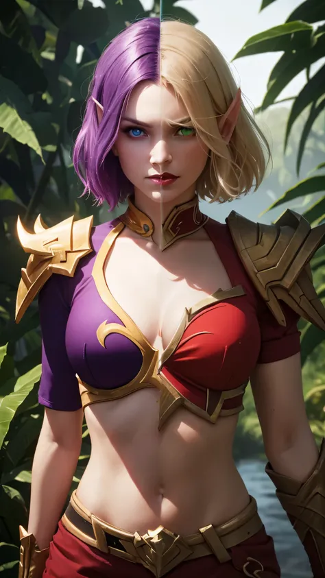 (8K, highest quality, masterpiece:1.2), High resolution, masterpiece, break, beautiful woman, beautifully mouth, highly beautiful eyes and face, beautiful fine eyes, upper body, slim body, 20 years old girl, (1girl, purple hair, short hair, spiral eyes, lu...