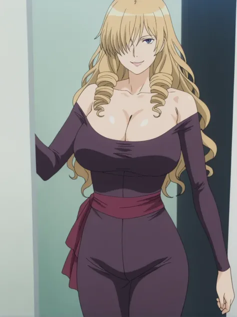 傑作、best quality、best resolution、best image quality、amazing quality、 very aesthetic、 absurdres、anime coloring、anime screencap、anime screenshot、1woman 、 <lora:oriana-thomson-indexs2-illustriousxl-lora-nochekaiser:1> 、 oriana thomson 、solo 、blonde hair 、long ...