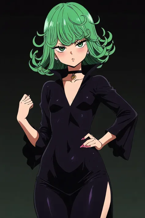 chica de anime en lencería black con ojos y medias en forma de corazón, Little curvy loli, loli in a dress , succubus in short tight dress, black, gross, Anime girl in a black dress, seductive anime girl, cute anime waifu wearing a nice dress, Marin Kitag...