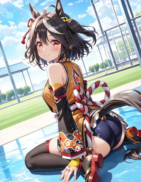 ((ultra-detailed)), (highly detailed CG illustration), (best quality:1.3), ultra-highly detailed, colorful composition, artistic photoshoot, 1girl, solo, moe anime character, Anime-style, harmonious color palette, dainty facial structure, round face, round...