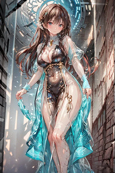 Latex Female Body Silhouettes, sexy look, Shiny Latex Material Sticking to the Body,((from below:1.2)),Bust Shot， ((最High Quality)), (very detailed), (High Definition CG Composite 8K Wallpaper), 高いly detailed,  高い-definition raw colbor photos, professional...