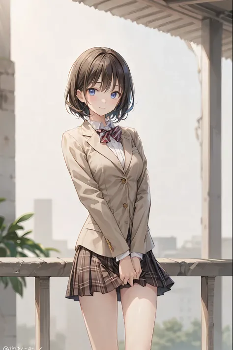 (top quality,8K quality,masterpiece:1.3),(super high resolution,Photorealistic:1.4,original pictures),(Super accurate,Caustics,detailed background),(Surreal Depiction,beautiful detailed skin,perfect anatomia),melew,melew Sky,school,schoolの校庭,18 years old,c...