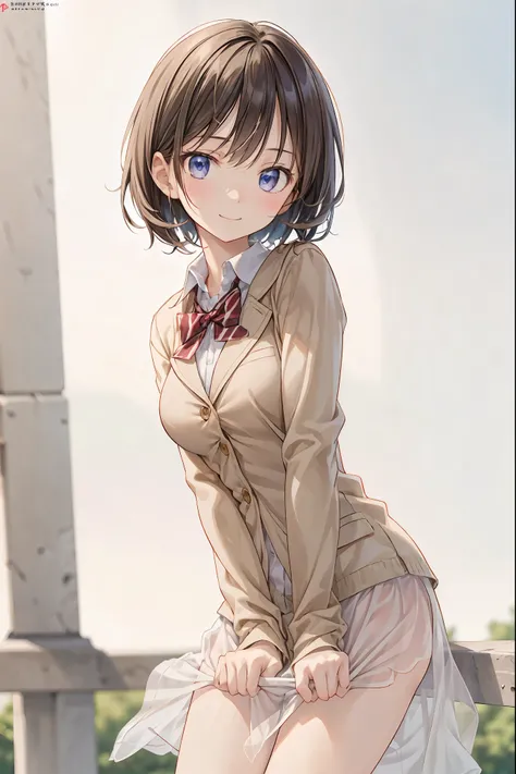 (top quality,8K quality,masterpiece:1.3),(super high resolution,Photorealistic:1.4,original pictures),(Super accurate,Caustics,detailed background),(Surreal Depiction,beautiful detailed skin,perfect anatomia),melew,melew Sky,school,schoolの校庭,18 years old,c...