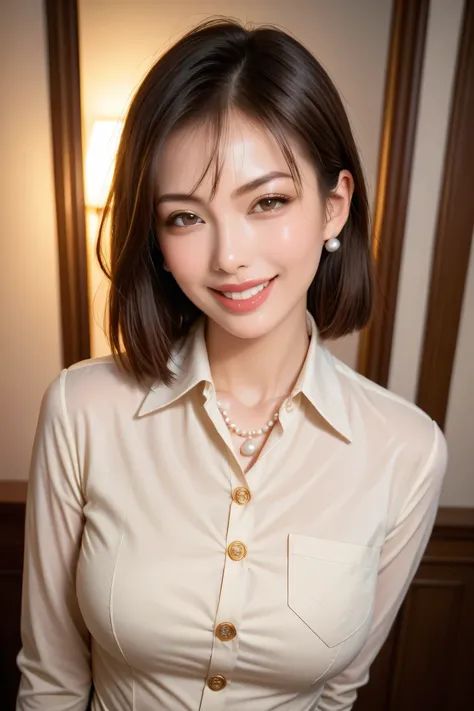 score_9, score_8_up, score_7_up, masterpiece, Highest Quality, 1 Japanese adult female, 40 options, cowboy seen from above, beautiful faces, Confident Postures,
yellow silk blouse、with pearl buttons, tight black miniskirt, Refined silhouette,
Intelligent s...