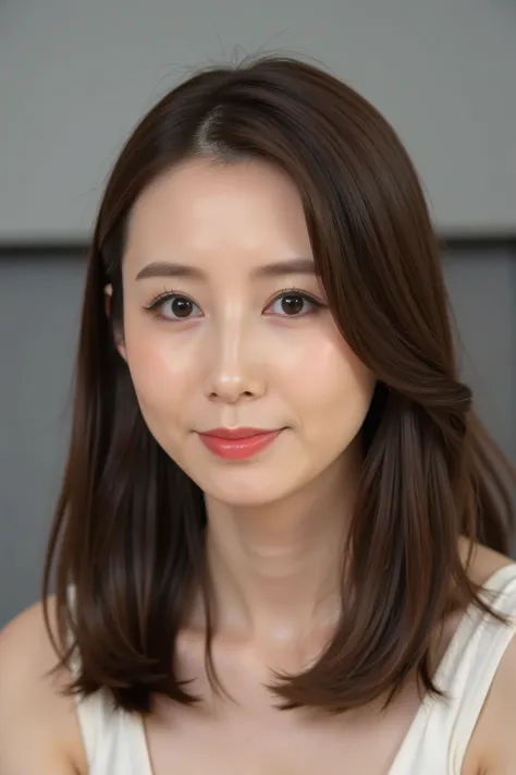 looking at viewer, beautiful skin, beautiful eyes, beautiful face, full make up, eyeliner, masterpiece, Super Details, Best lighting, Realistic and Realistic Pictures, high definition RAW color pictures, slightly smile, brown hair, asian, perfect anatomy, ...