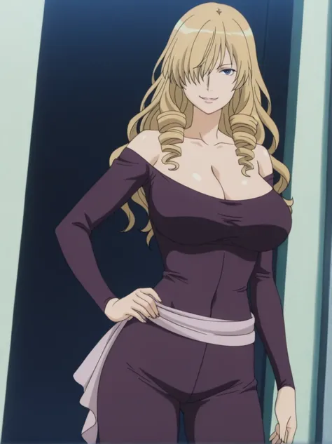 傑作、best quality、best resolution、best image quality、amazing quality、 very aesthetic、 absurdres、anime coloring、anime screencap、anime screenshot、1woman 、 <lora:oriana-thomson-indexs2-illustriousxl-lora-nochekaiser:1> 、 oriana thomson 、solo 、blonde hair 、long ...