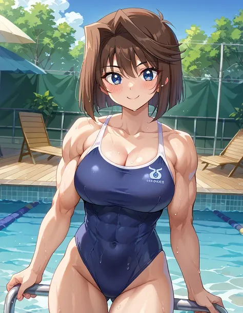 score 9 、score 8 up 、score 7 up 、source anime 、傑作 、best quality 、best resolution 、best image quality 、anime coloring 、anime screencap 、anime screenshot 、1girl 、 <lora:anzu-mazaki-ponyxl-lora-nochekaiser:1> 、anzu mazaki 、brown hair 、short hair 、blue eyes 、...