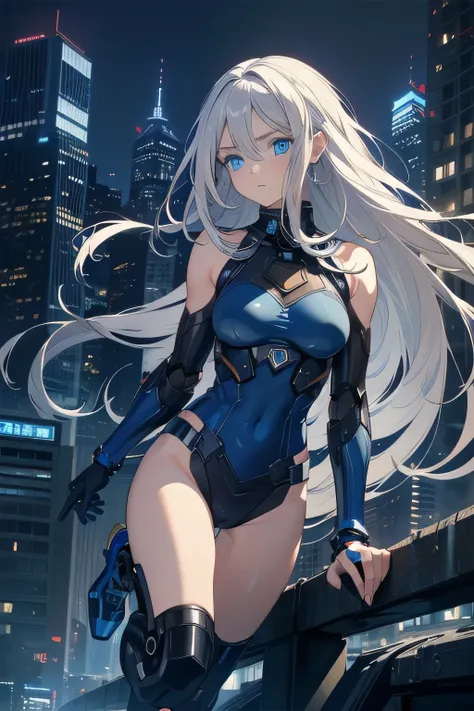 (masterpiece), (best quality), (ultra high resolution), (ultra detailed), High definition RAW color art, animation,sculpture, Silver Marble Skin, Ultra detailed elegant, finely detailed color, cenematic painting, (Top image quality), (Ultra Detailed), Dyst...