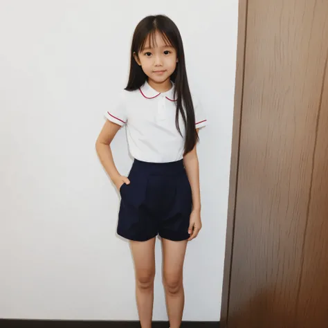 cute girl,かわいいyounger女の子,slender,short,skinny,(skinny:1.5),thin body,(toddler wearing top_body:0.1),younger,(younger:0.1),pussy,Armpits are visible,masturbates,clitoris,clitorisが見える,score_7_ up,score_8_ up,score_9,Navy Skirt,put your penis in your mouth,ca...