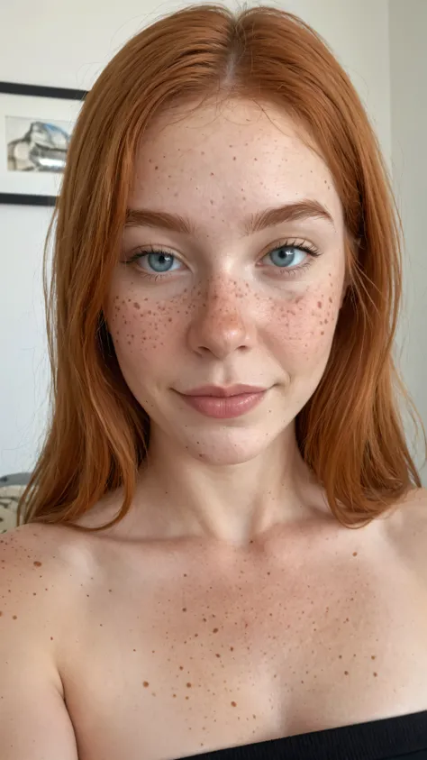 Stable_Yogis_Anatomy_Positives_V1
Stable_Yogis_Realism_Positives_V1
Stable_Yogis_General_Positives_V1
(((freckles)))
((from side))
 close up shot, full face,
1women, solo, beautiful oval face, long auburn hair, bangs, clear blue eyes, full pouty lips, , wo...