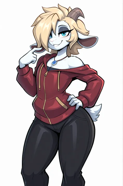 blue pendant emitting ice particles