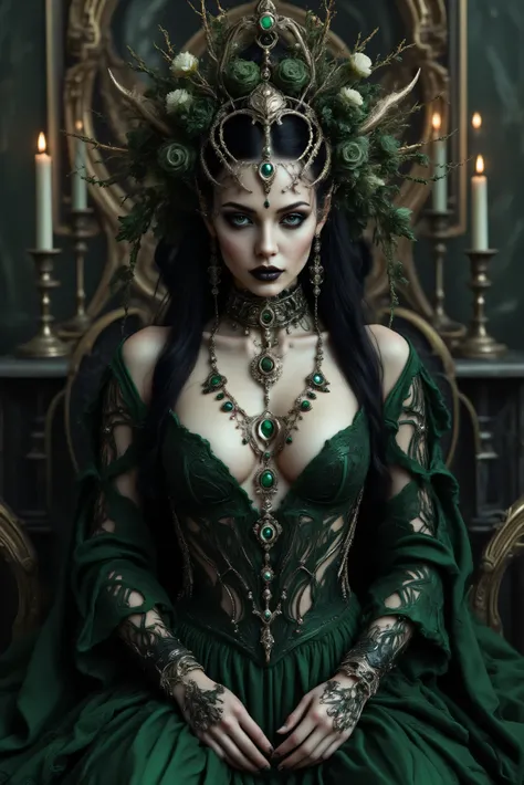 An ultra-realistic, photo-realistic, documentary style raw photography, cinematic lighting and shadows, cinematic portrait, cinematic photography, realistic, hyperrealistic female figure with an intricate and skeletal face and body creates a dramatic and s...