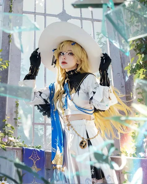 ((PHOEBE_WUTHERING WAVE)) ((photorealistic)),(highlight hair)), Light reflection, (( HD )),((upper body)), (((best quality, masterpiece))), (masterpiece) (best quality) (detail) (8k) (HDR) (wallpaper) (cinematic lighting) (sharp focuasterpiece, best qualit...