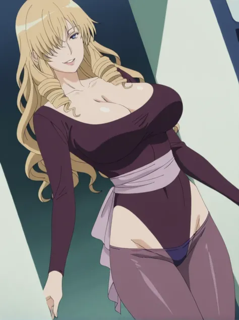 傑作、best quality、best resolution、best image quality、amazing quality、 very aesthetic、 absurdres、anime coloring、anime screencap 、anime screenshot 、1woman 、 <lora:oriana-thomson-indexs2-illustriousxl-lora-nochekaiser:1> 、 oriana thomson 、solo 、blonde hair 、lon...