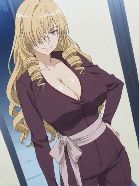 傑作、best quality、best resolution、best image quality、amazing quality、 very aesthetic、 absurdres、anime coloring、anime screencap、anime screenshot、1woman 、 <lora:oriana-thomson-indexs2-illustriousxl-lora-nochekaiser:1> 、 oriana thomson 、solo 、blonde hair 、long ...