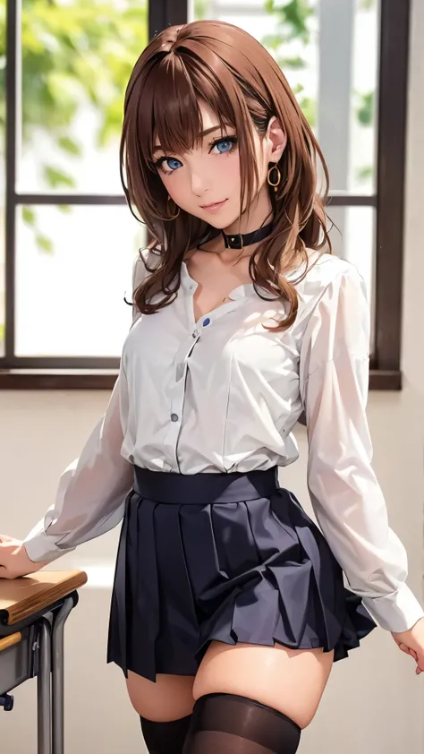  (((super high resolution on a pile))),((are erotic)),((sexy)),((sexy)),((スカートを捲って清潔感のあるsexyパンティを見せる)),((black knee-high socks)),((清潔感のあるsexyブラジャー)),((Clean School Uniform)),((school classroom)),(((clean blouse))),(((standing in the teacher's house))), ((p...