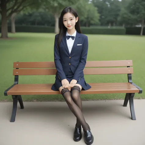 ((かわいいyounger女の子:1.2)),slender,Rating_Safety,short,(skinny:1.5),slender,slender body,younger,score_7_ up,score_8_ up,score_9,navy breetz skirt,realistic,and have clean arms and well-groomed fingers that can be seen from the front,shot from the ground,Schoo...