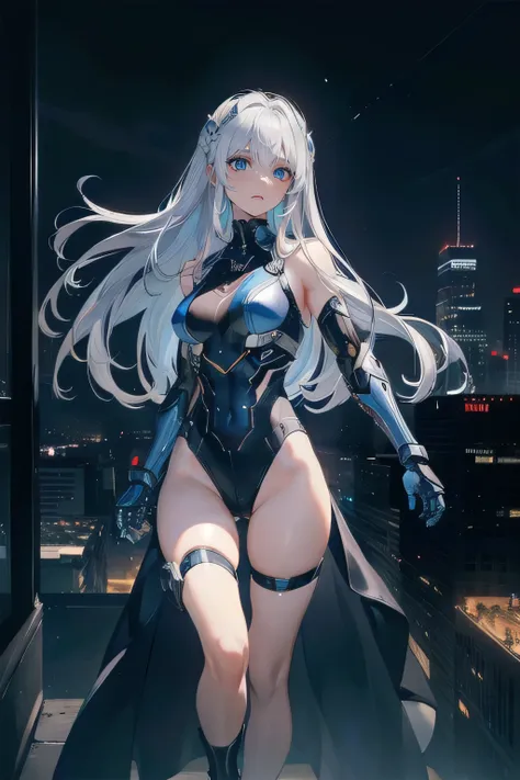 (masterpiece), (best quality), (ultra high resolution), (ultra detailed), High definition RAW color art, animation,sculpture, Silver Marble Skin, Ultra detailed elegant, finely detailed color, cenematic painting, (Top image quality), (Ultra Detailed), (Fac...