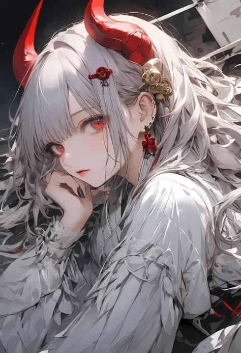 high quality、details、Realistic、100体のspecter、specterを率いる少女、scramble crossingにおいて、百Oni夜行、Phosphorescence in the Dark、Ancient Japanese numbers々specter、fear、masterpiece，（masterpiece），fuill body ,best quality ，（Highest Quality）， cinematiclighting ，（movie-like l...