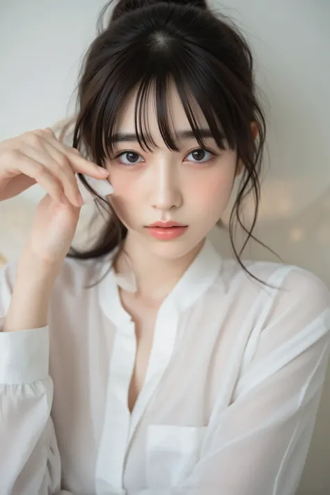 8k, オリジナルof写真 , Highest Quality, masterpiece, and high precision : 1.2, very detailedRAWカラー写真 , Professional photo , ( Realistic :1. 2), The most beautiful Japanese woman in the world 秘書of一人, 25歳of日本人of女性秘書 , ( and high precisionof肌: 1....