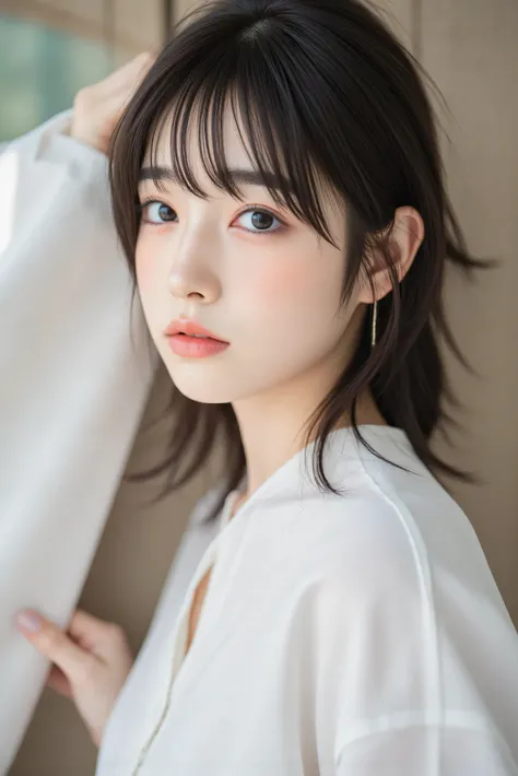 8k, オリジナルof写真 , Highest Quality, masterpiece, and high precision : 1.2, very detailedRAWカラー写真 , Professional photo , ( Realistic :1. 2), The most beautiful Japanese woman in the world 秘書of一人, 25歳of日本人of女性秘書 , ( and high precisionof肌: 1....