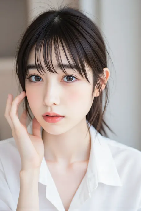 8k, オリジナルof写真 , Highest Quality, masterpiece, and high precision : 1.2, very detailedRAWカラー写真 , Professional photo , ( Realistic :1. 2), The most beautiful Japanese woman in the world 秘書of一人, 25歳of日本人of女性秘書 , ( and high precisionof肌: 1....