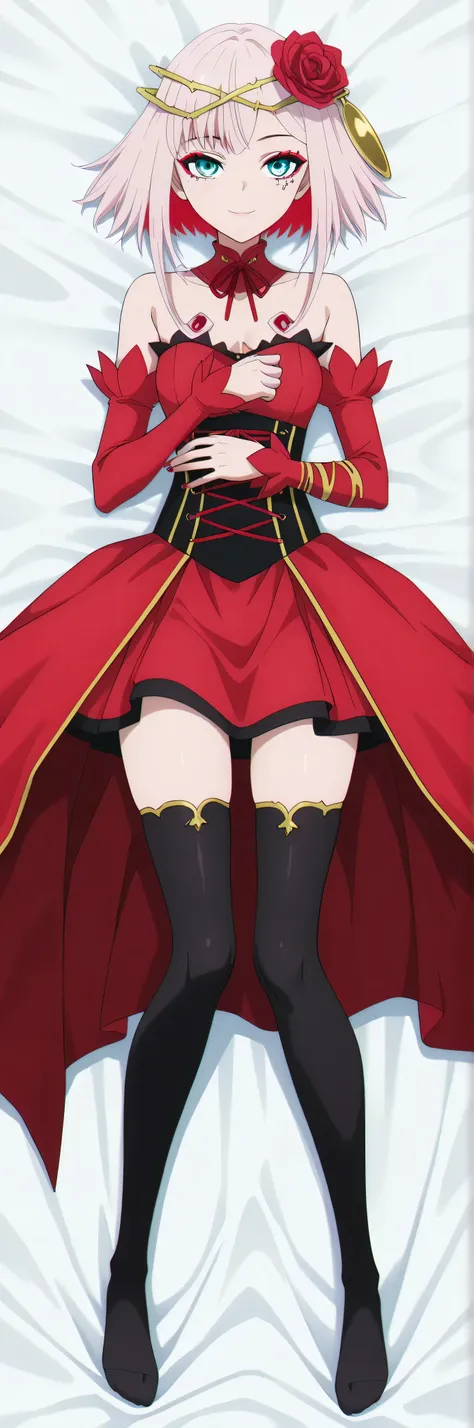 1 niña, solo, solo mujeres, SFW,
masterpiece, best quality, amazing quality, highres, absurdres, very aesthetic, high resolution, ultra detailed, perfect details, 1girl, solo, destiny, short hair, colored inner hair, pink hair, red hair, short hair with ...