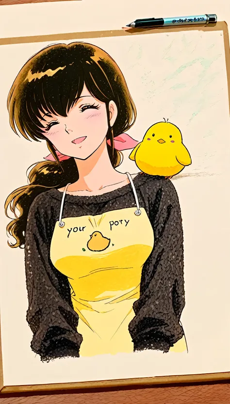 ((textured pencil sketch with grainy edges and natural tapering)),(beautiful girl:1.3),masterpiece,Ultra-high resolution,rich contrast,Very high quality,8k,Highly detailed CG unit wallpaper,Texture,Incredibly absurd,RAW Photos,anime-style illustration,stud...