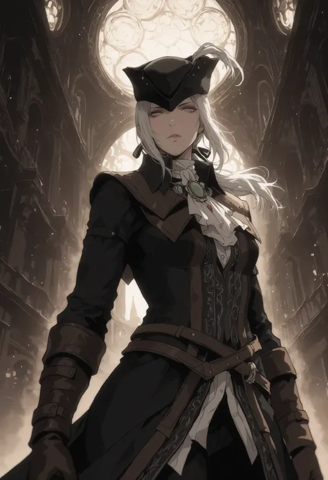Lady Maria of the Astral Clocktower, perspective