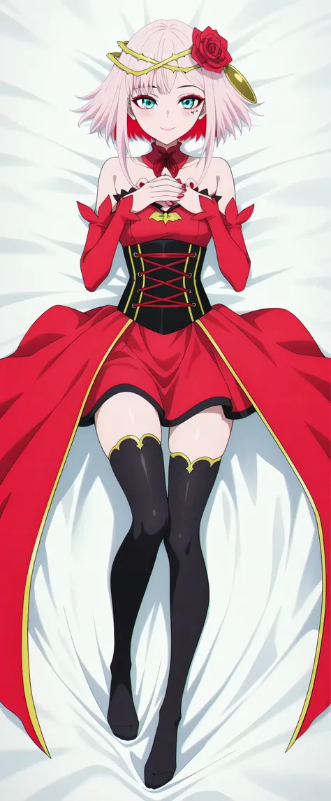 1 niña, solo, solo mujeres, SFW,
masterpiece, best quality, amazing quality, highres, absurdres, very aesthetic, high resolution, ultra detailed, perfect details, 1girl, solo, destiny, short hair, colored inner hair, pink hair, red hair, short hair with ...