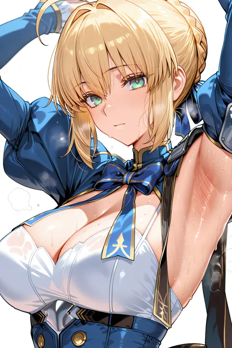 鉄の防具の隙間から蒸れた腋が見える、I can see my armpits all over the screen、sweatyの腋を視聴者に押しつける、show my armpits to the viewer、,Smelly Armpits 、armpit close-up、 Armpit close-up、sweat springs out of my armpits、、Take a close-up shot of the side、sweaty、Female body glowing with ...