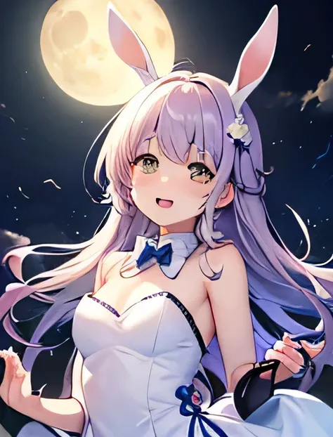 Moonlight Catcher たくさんのウサギ🐇🐇🐰たちが月から降りてくる