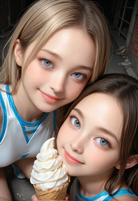 masterpiece, amazing quality, skin details, amazing quality, absurdres, detailed shadows,
(photorealistic:1.3), (realistic), face focus, close up face,
outdoor, dirty alley back, dark, dark background, late night,
detailed blue eyes, perfect eyes, realis...