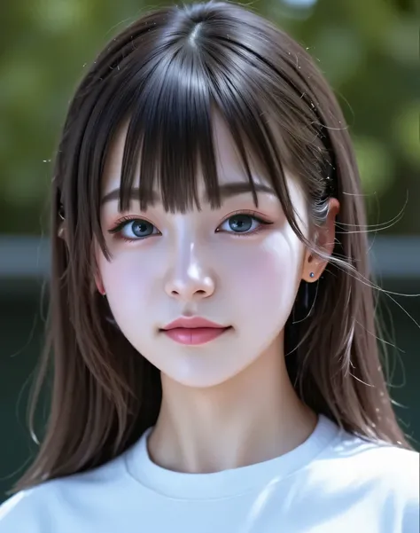 (Highest quality:1.4),(masterpiece:1.4),(Realistic:1.4),(Realistic:1.2),(超High resolution, RAW Photos:1.4),(High resolution, Very detailed:1.2),(8K:1.2),(Cinematography),,{{small breasts:single high school girl:Smile Yang:18age::(big double eyelids):(masca...