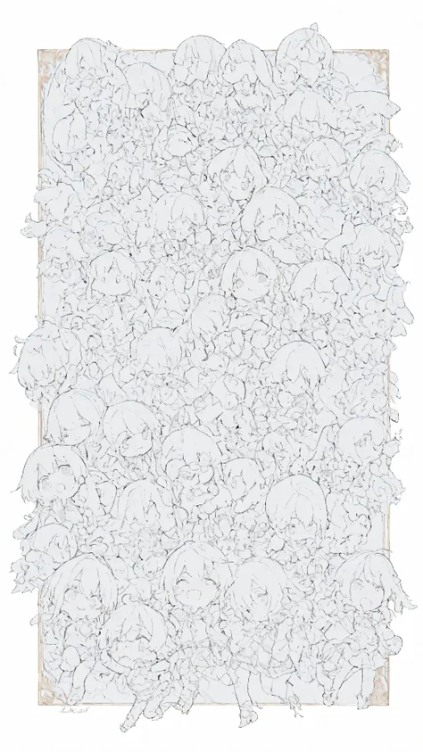 flat art, flat color,denkistyl3,1 girl,chibi