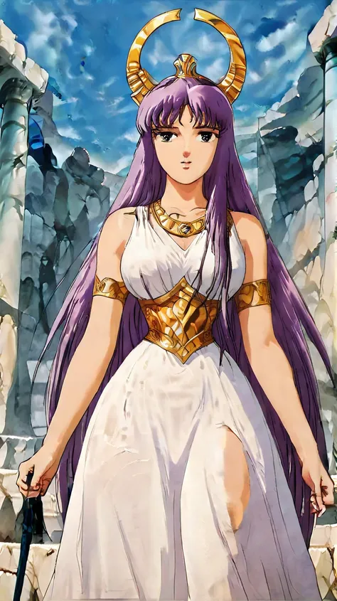 An Athena God in her temple