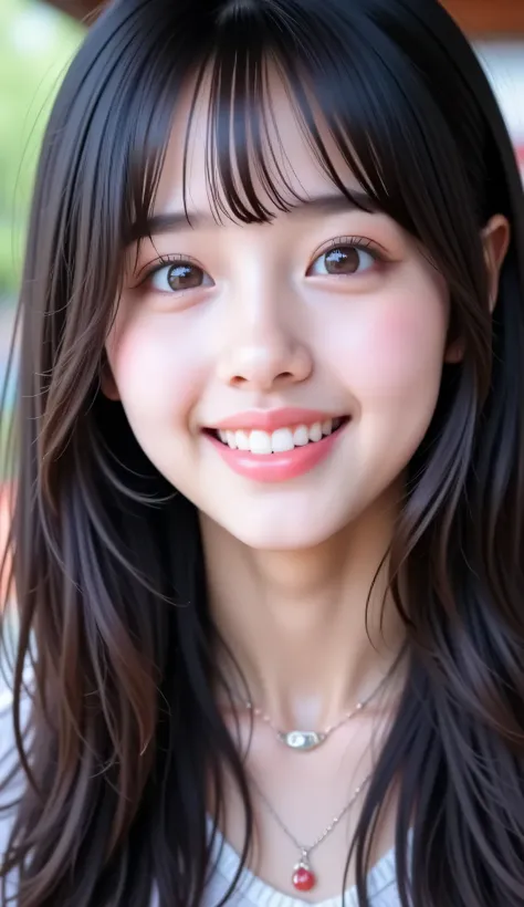 {{(High Quality Picture from the chest :1.4)}},(masterpiece:1.4),(realistic :1.4),(realistic :1.2),(超High Resolution, Original Picture :1.4),(High Resolution, very detailed:1.2),(8k:1.2),{ Picture },{Picture of a woman with dark hair }{ONE GIRL:18a...