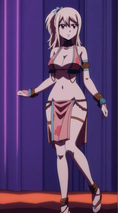 'Anime drawing animation, coloring a real anime, Lucy Hartville, coloring a real anime, and a girl dressed like a dancer