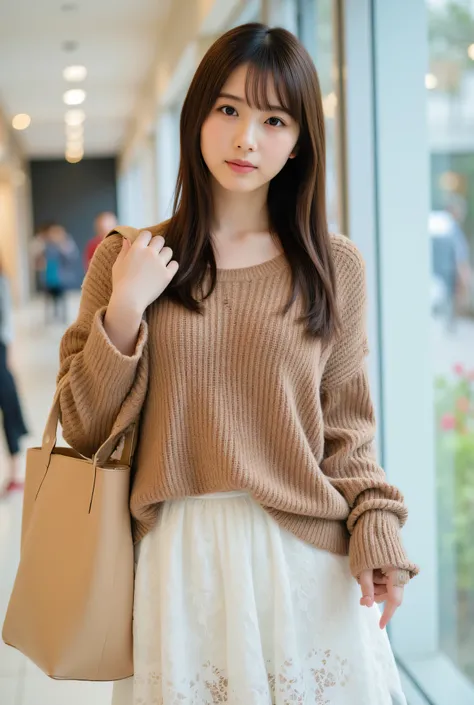 ultra detailed,8k, high resolution, beautiful detailed, high contrast, sharp focus, 50mm, f3,5, full body, shopping mall, window shoping,
best quality, super hyper realism, realistic, photorealism,(realistic skin:1.2), japanese solo girl, no makeup,...