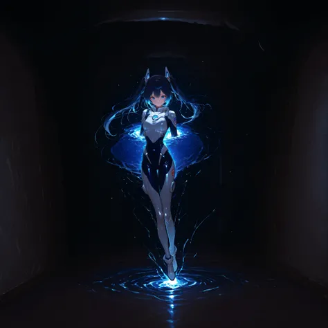 (Inside a shabby spaceship:1.7)、night、(Body floats:1.6)、Wide々A stylish interior、Ruins、Space Suit、Dark Blue Hair、height twin tails、
Active women、score_9,score_8_up,score_7_up,top quality, detailed clothing、femininity(femininity)、dynamic angle、Dynamic Action...