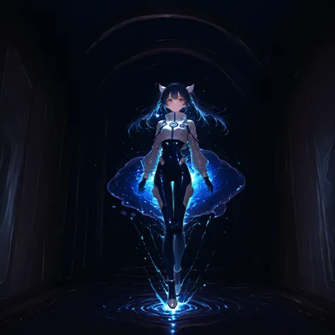 (Inside a shabby spaceship:1.7)、night、(Body floats:1.6)、Wide々A stylish interior、Ruins、Space Suit、Dark Blue Hair、height twin tails、
Active women、score_9,score_8_up,score_7_up,top quality, detailed clothing、femininity(femininity)、dynamic angle、Dynamic Action...